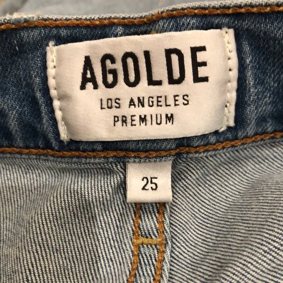AGOLDE Sophie High Rise Crop Size 25 - Picture 8 of 13